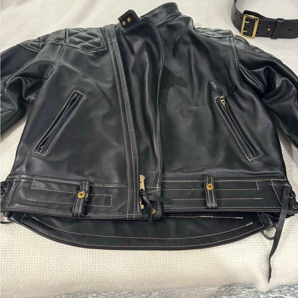 Langlitz Columbia leather motorcycle jacket